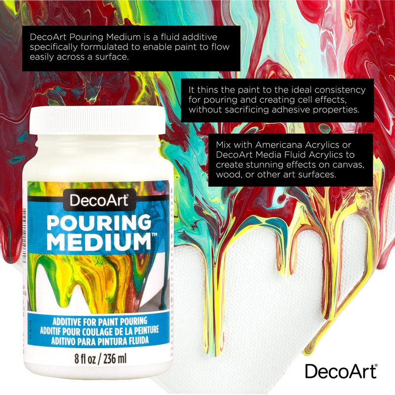 DecoArt Pouring Medium 16 Fl Oz (Pack of 1) - Image 2